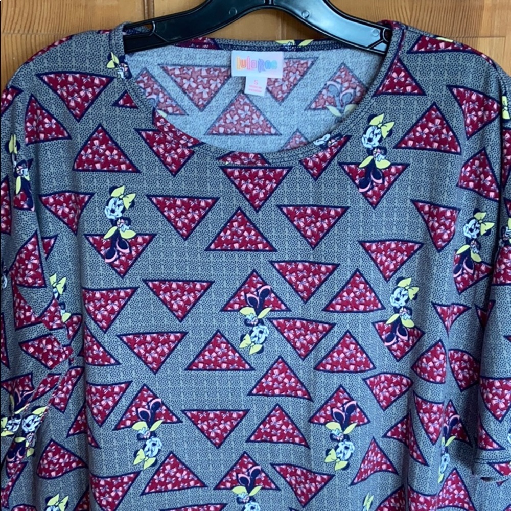 LuLaRoe Disney Irma Small top new with tags